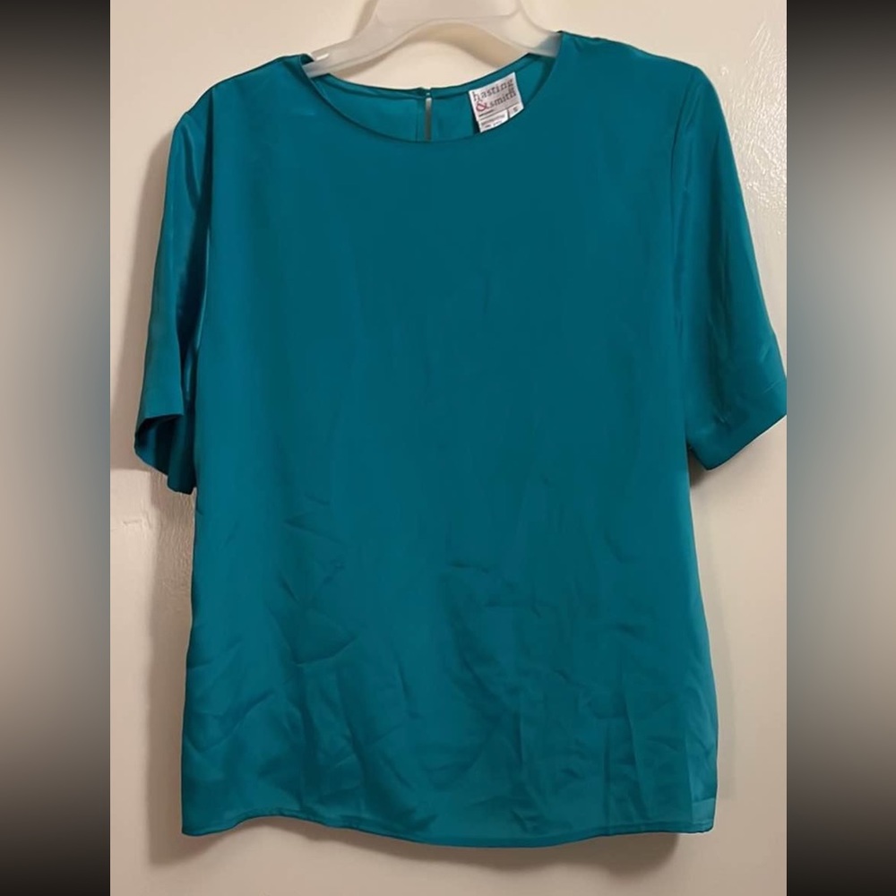 Turquoise Hasting & Smith Blouse 🌹 (free with purchase)